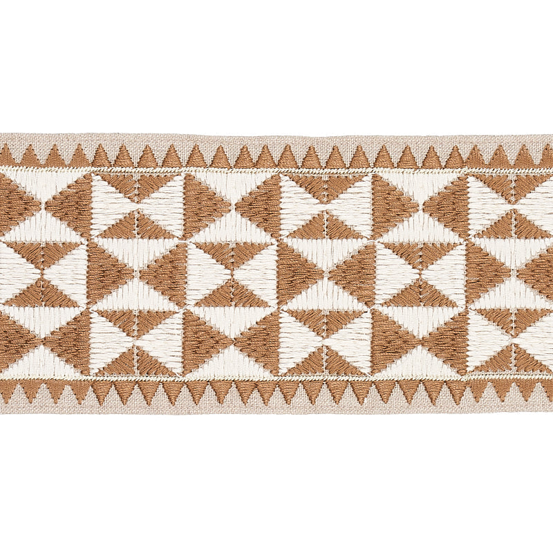 Zulma Embroidered Tape SAND