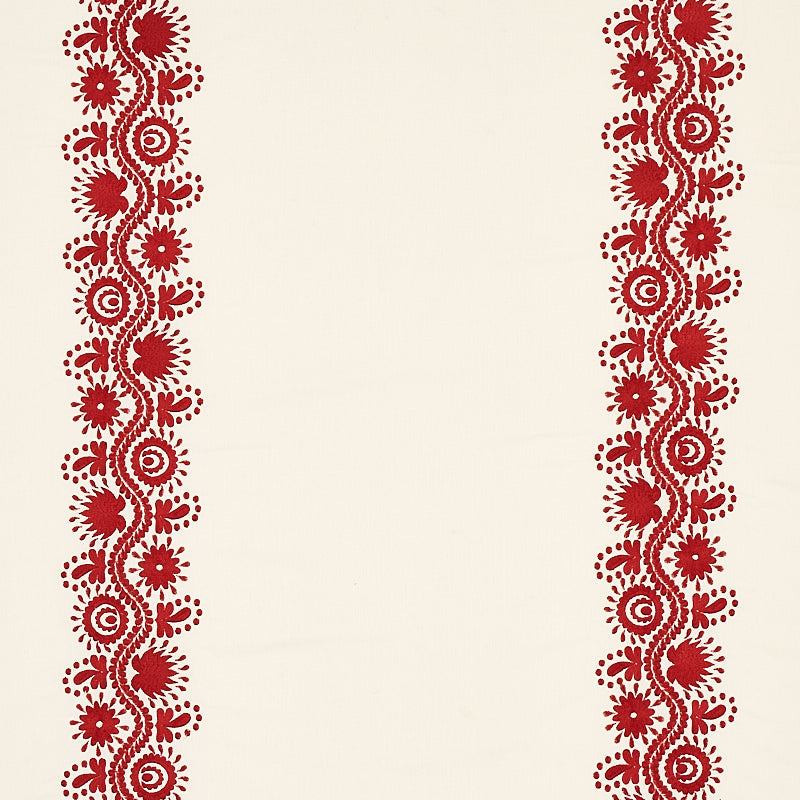 THEODORA EMBROIDERY RED