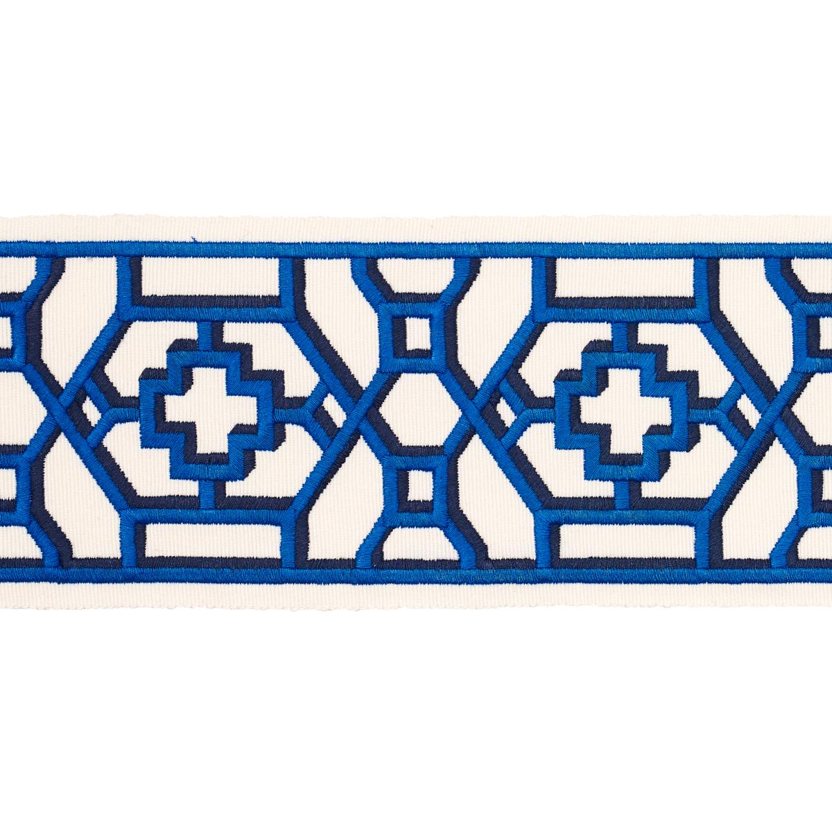 ZANZIBAR TRELLIS TAPE BLUE
