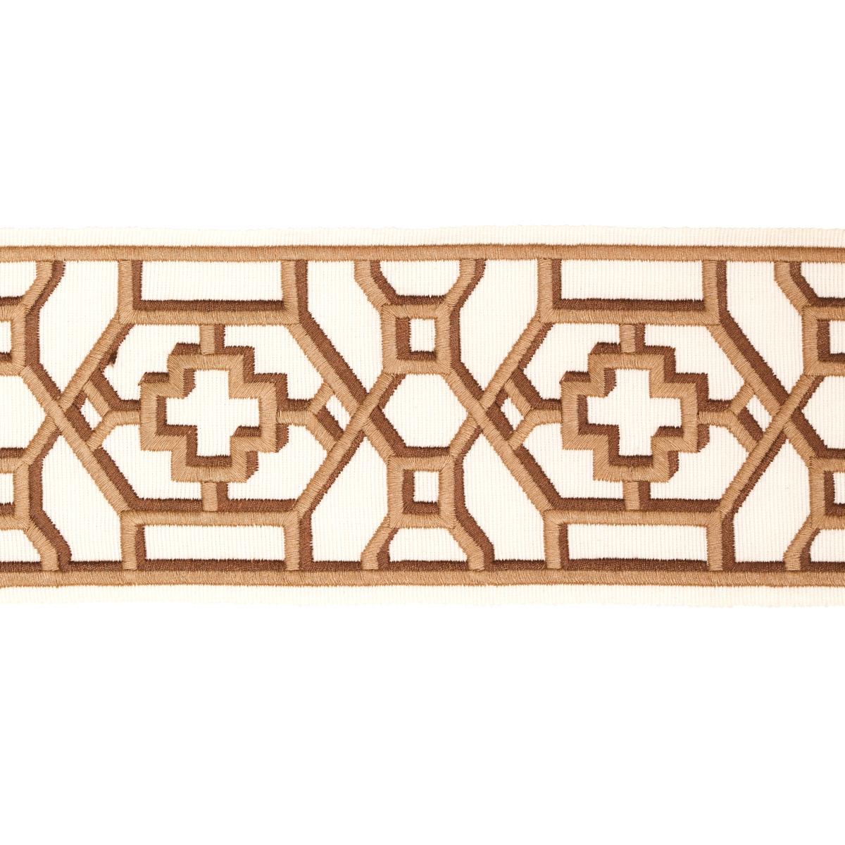 ZANZIBAR TRELLIS TAPE CAMEL