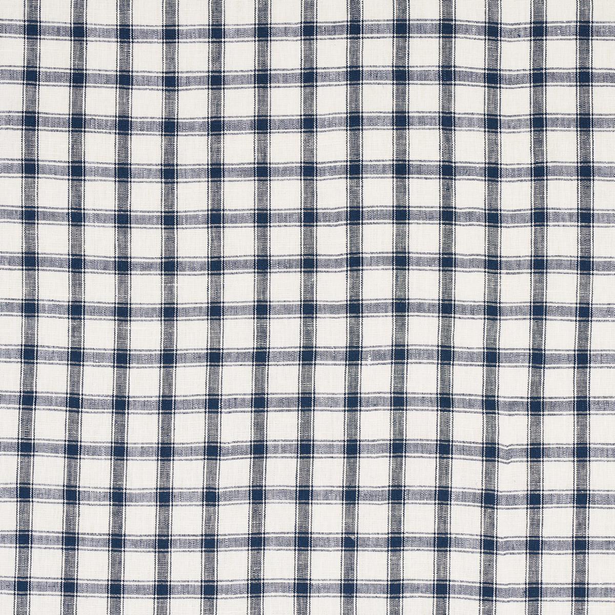 CRAWFORD LINEN CHECK INDIGO
