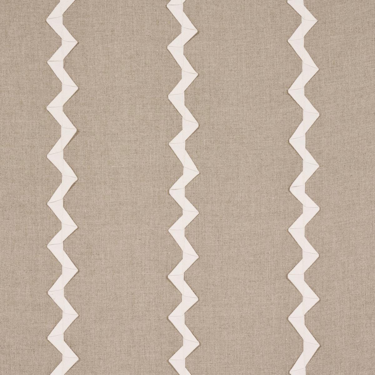 LAZARE APPLIQUE IVORY ON NATURAL