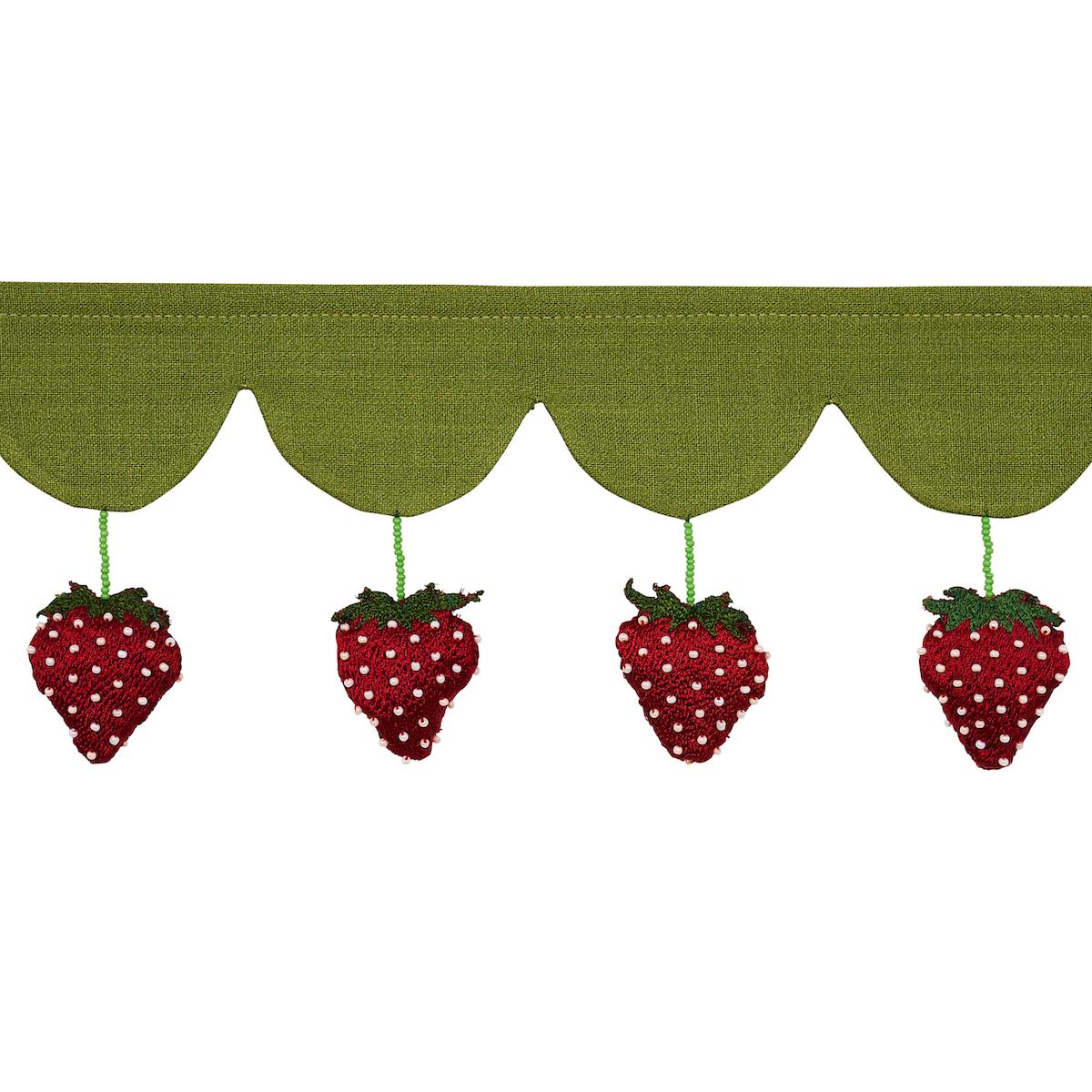 STRAWBERRY JAM TRIM GREEN