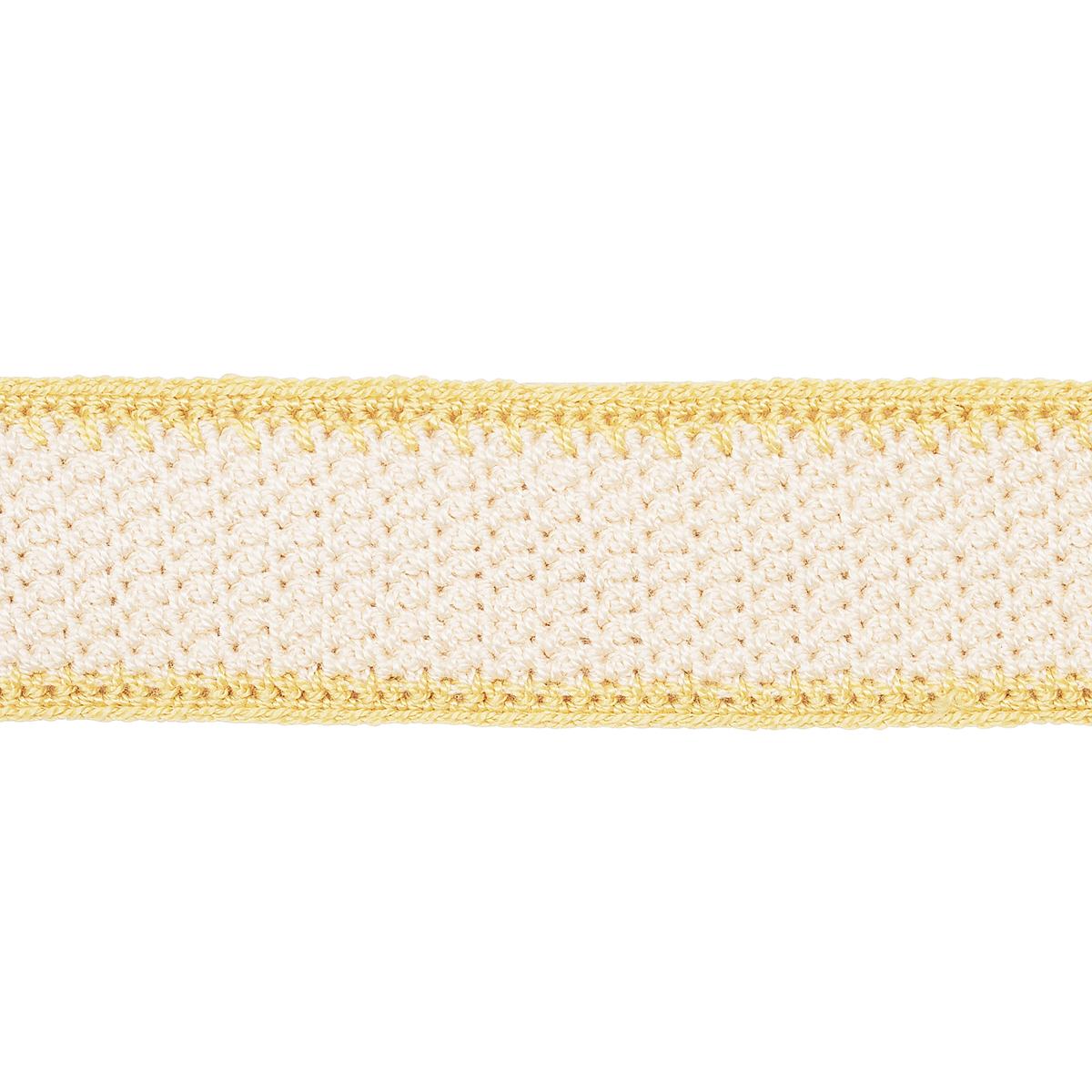 SYLVIA CROCHET TAPE BUTTERCUP