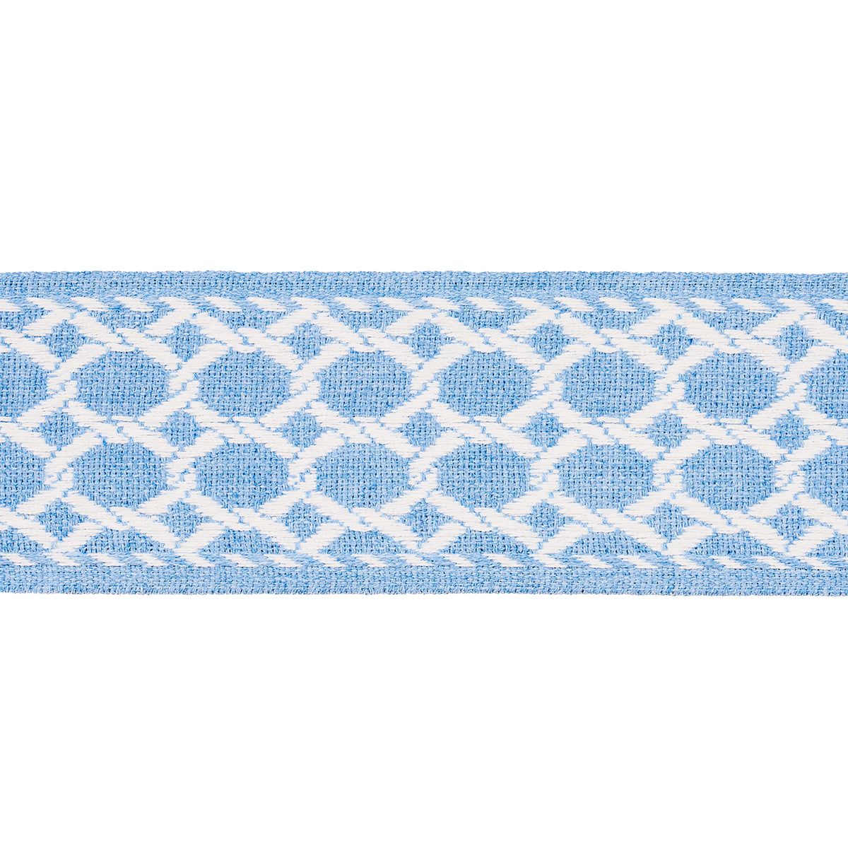 LATTICE INDOOR/OUTDOOR TAPE CHAMBRAY