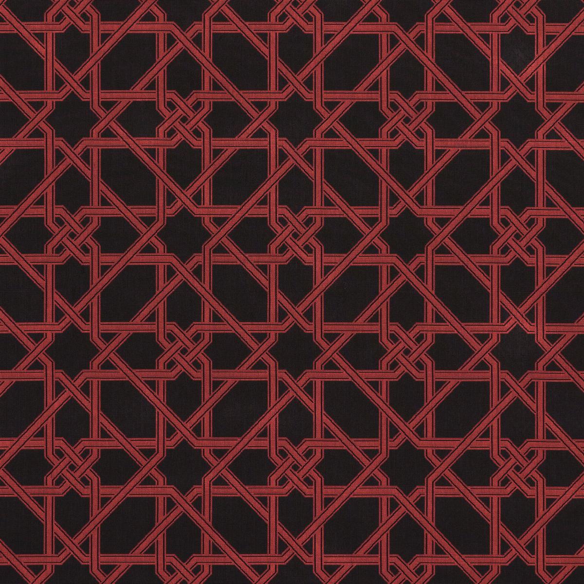 LE MAROC EPINGLE BLACK AND RED
