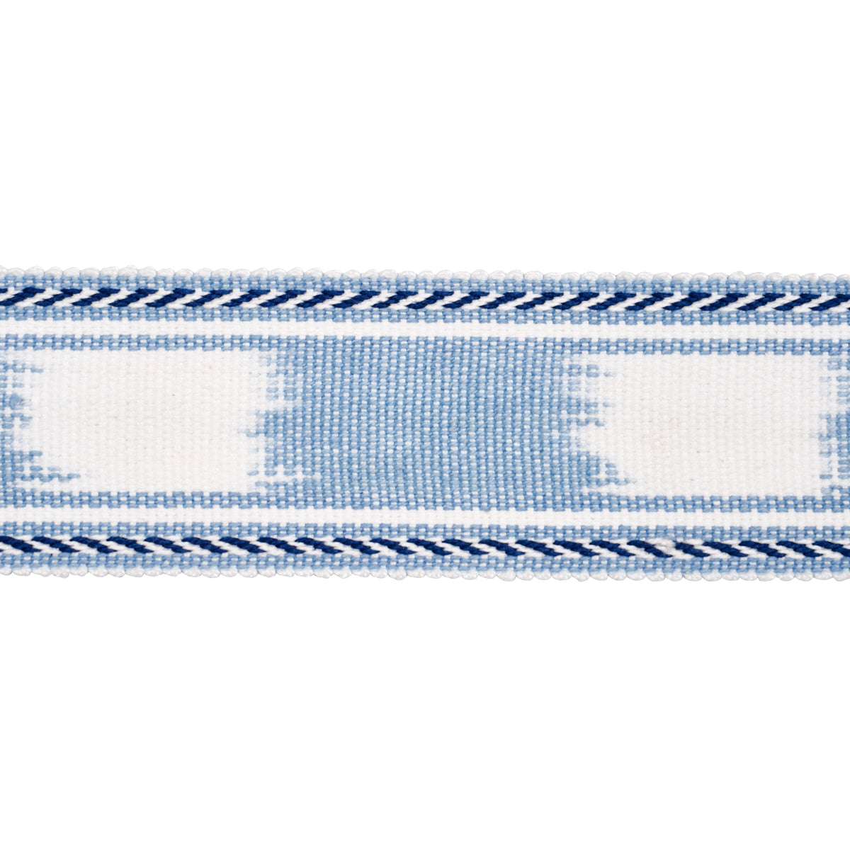 Schumacher BANYAN TAPE NARROW SKY Trim | Atlanta Fabrics