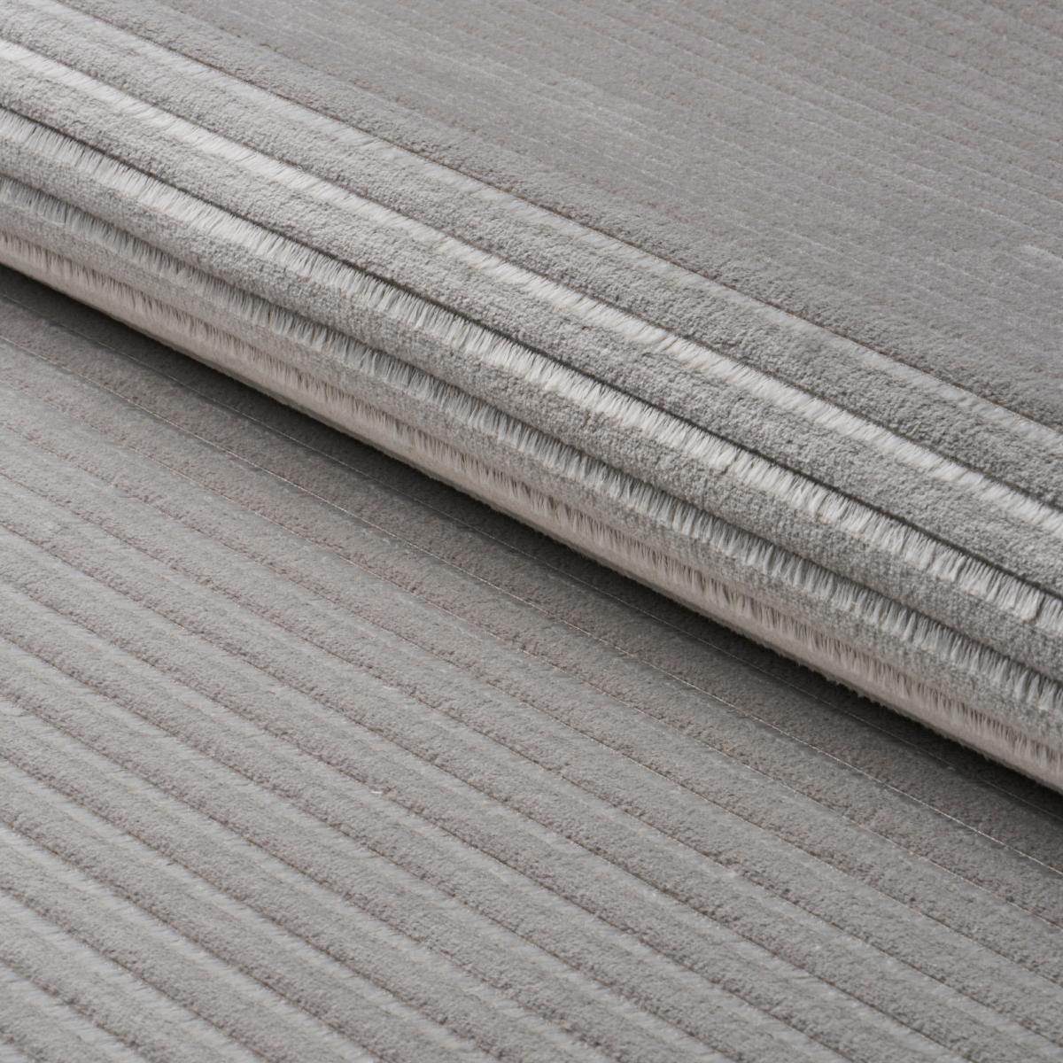 PETITE CHANNELED VELVET OTTER GREY