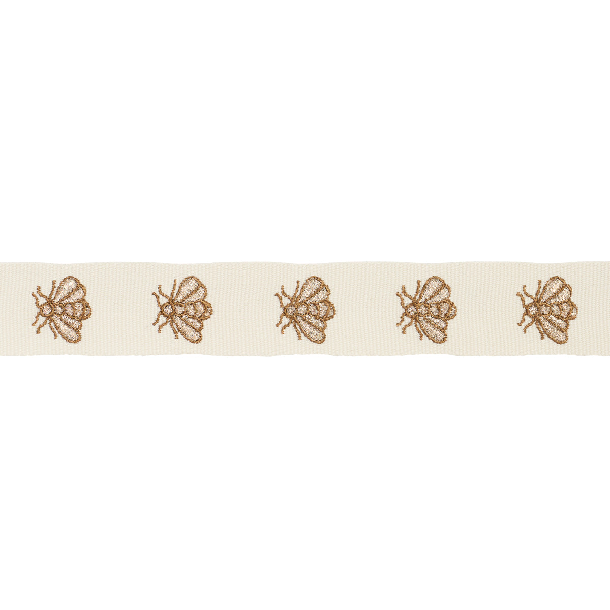 HUBERT'S BEES TAPE IVORY & GOLD