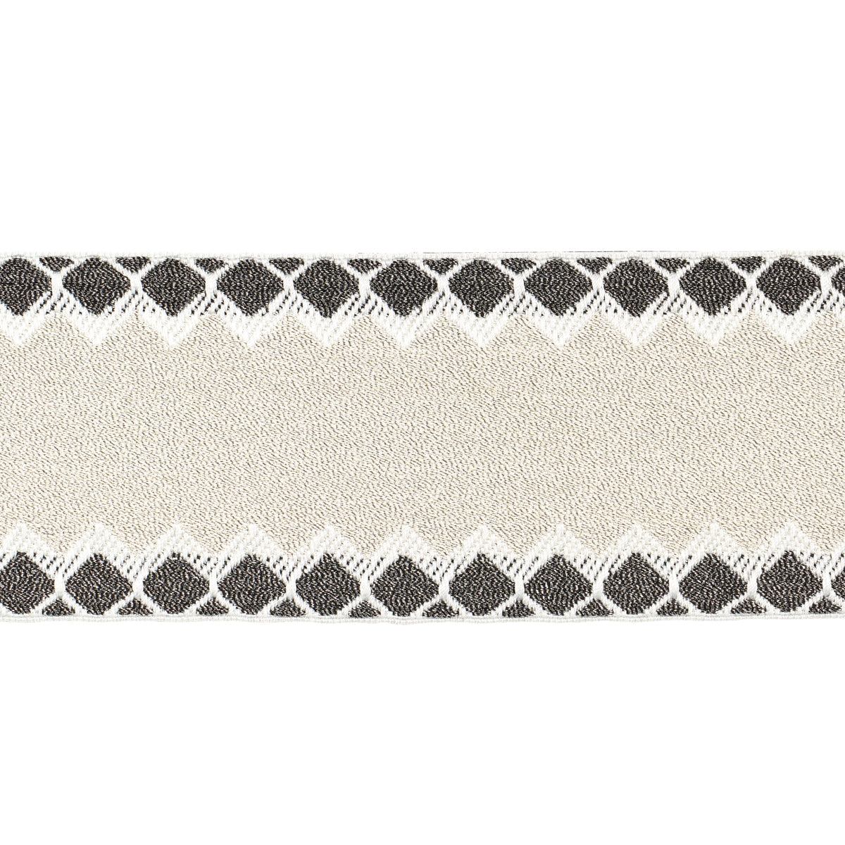 Schumacher ALLURE METALLIC TAPE SILVER Trim | Atlanta Fabrics