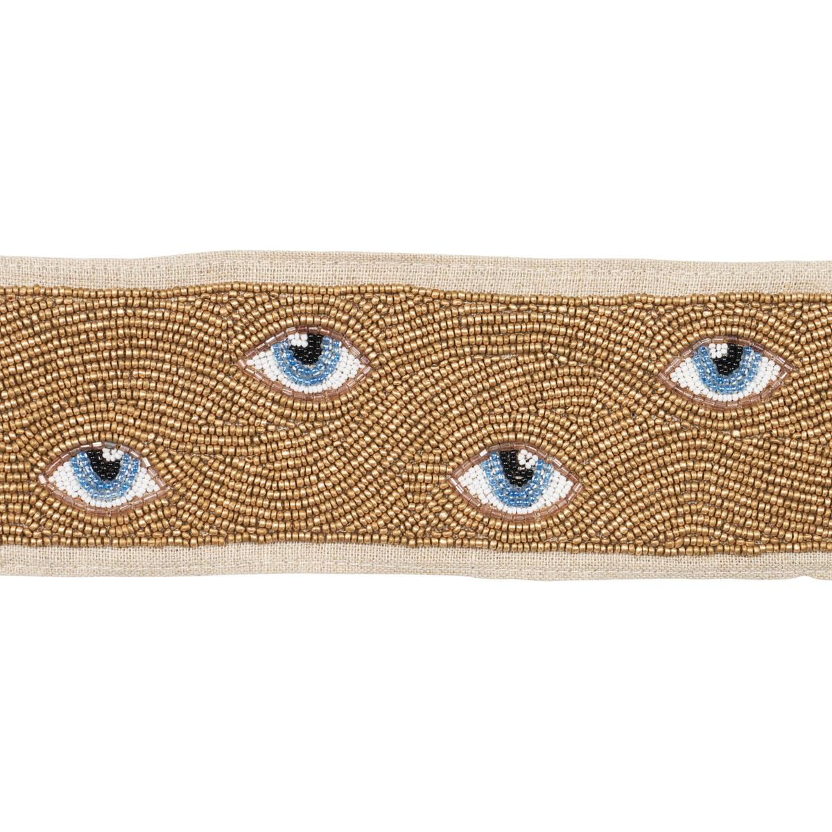 MIND'S EYE BEADED TAPE BLUE & GOLD