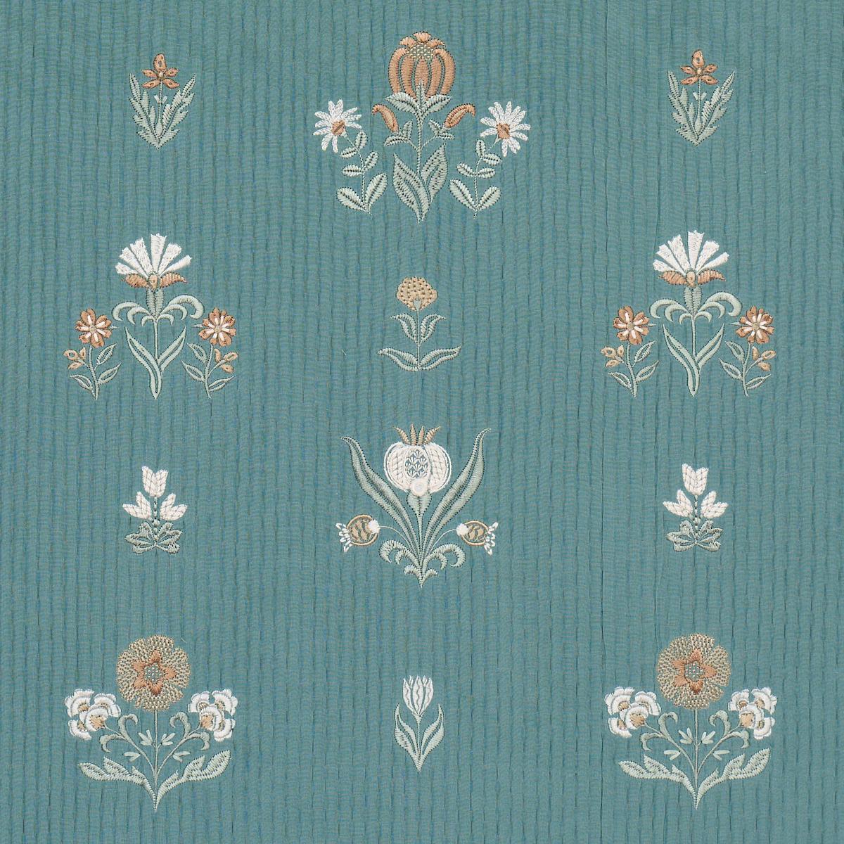 ELMSLIE EMBROIDERY TEAL