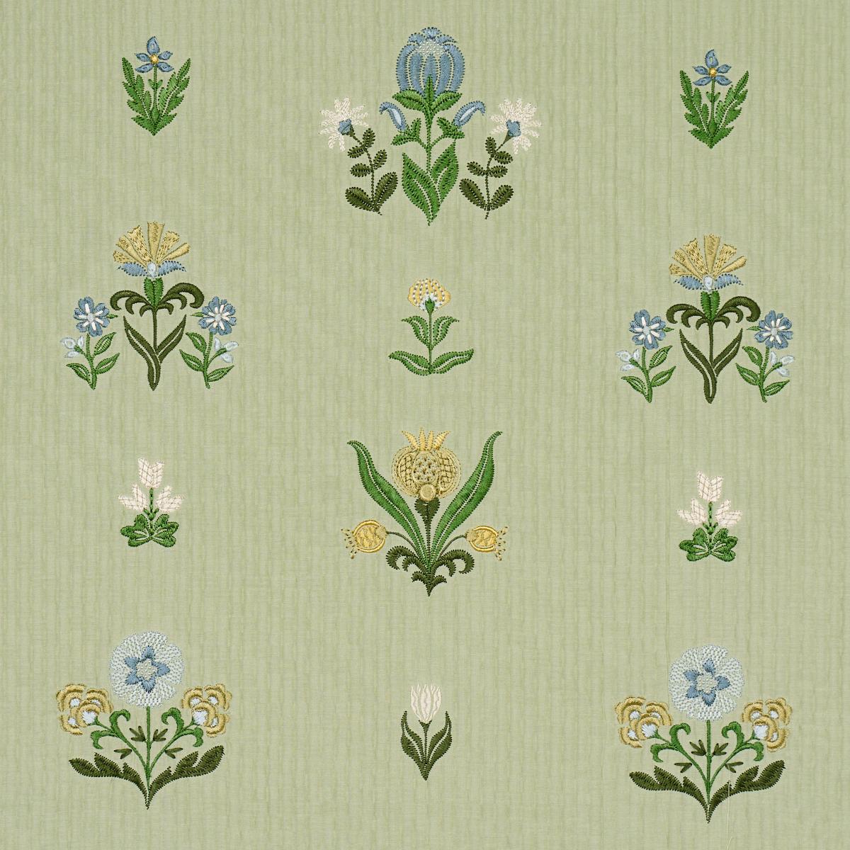 ELMSLIE EMBROIDERY LEAF