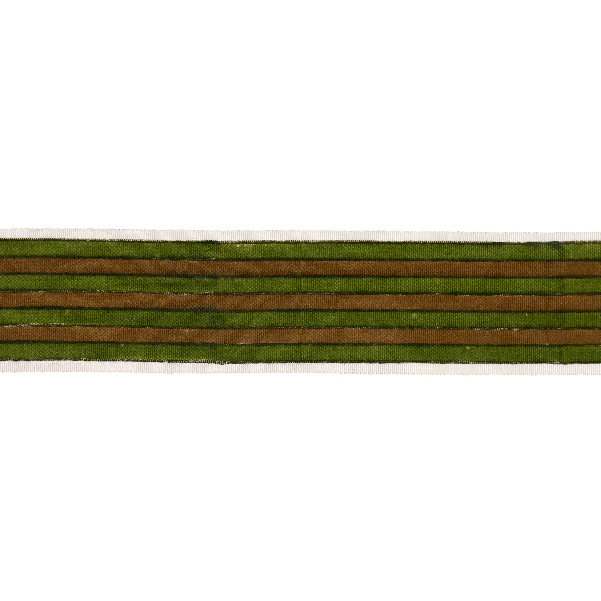 ARYA STRIPE HAND BLOCK TRIM GREEN