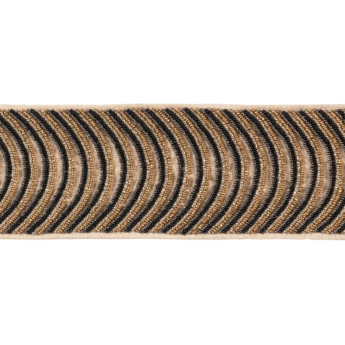 Ziegfeld Hand Beaded Tape Ebony