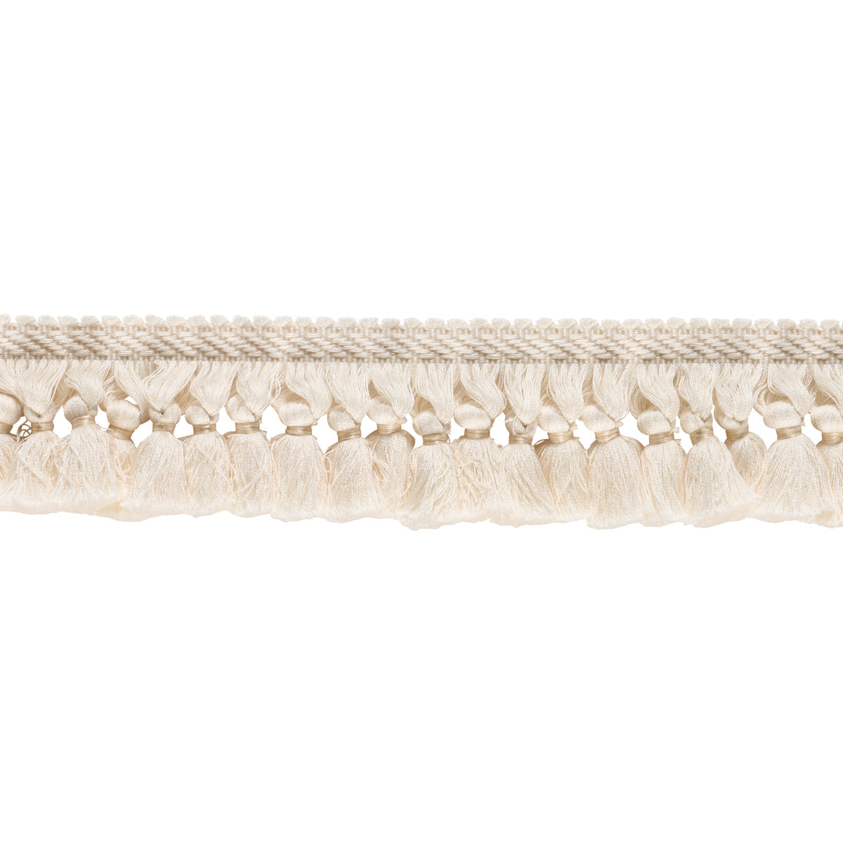 ROSALIND TASSEL TRIM IVORY