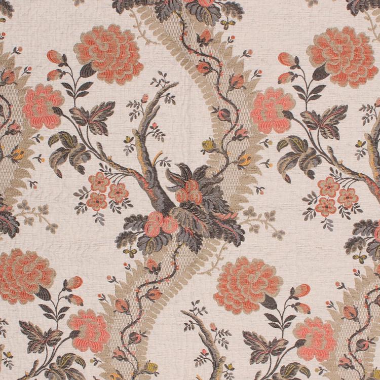 Rm Coco Balmoral Garden Rosewood FR Fabric | Atlanta Fabrics