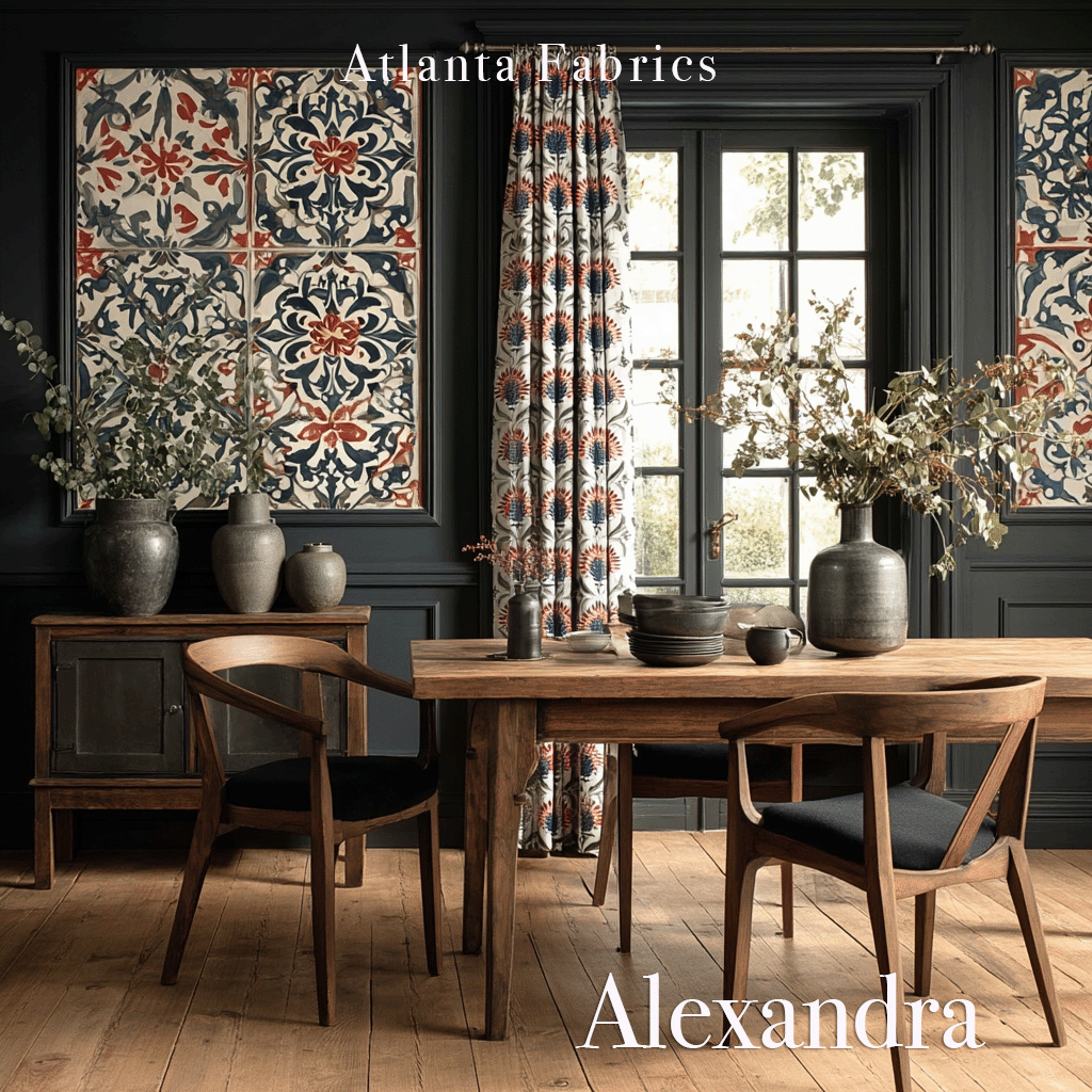 Atlanta Fabrics Alexandra Sandalwood Fabric | Atlanta Fabrics