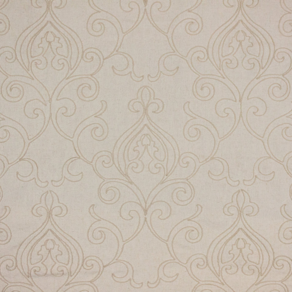 RM Coco Arcadia Scroll Sandstone Fabric | Atlanta Fabrics