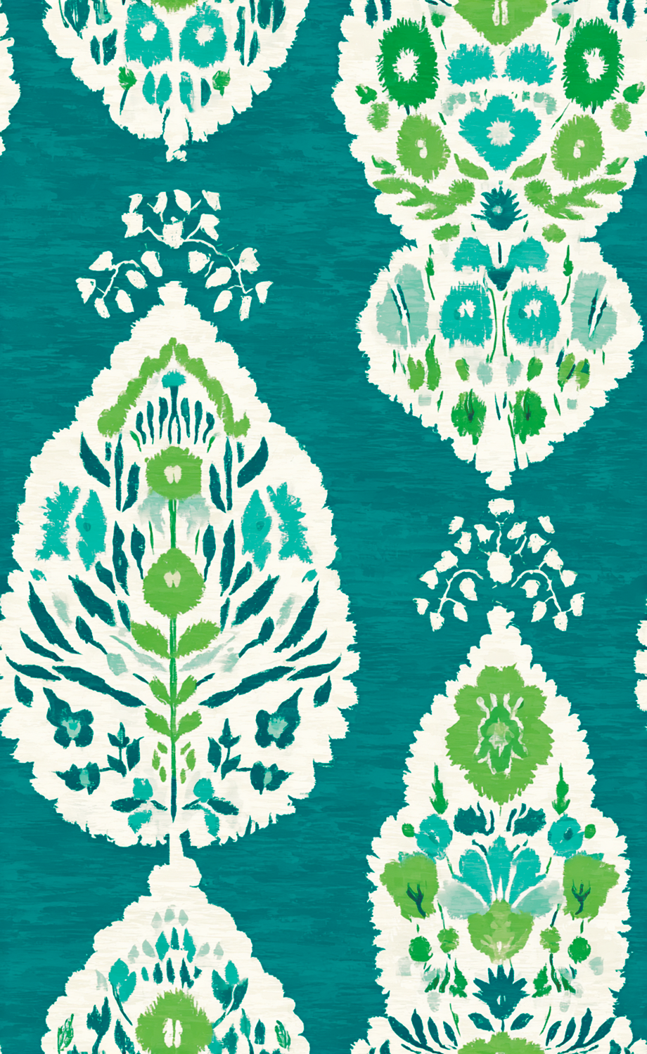 Atlanta Fabrics Bellevue Teal Fabric | Atlanta Fabrics