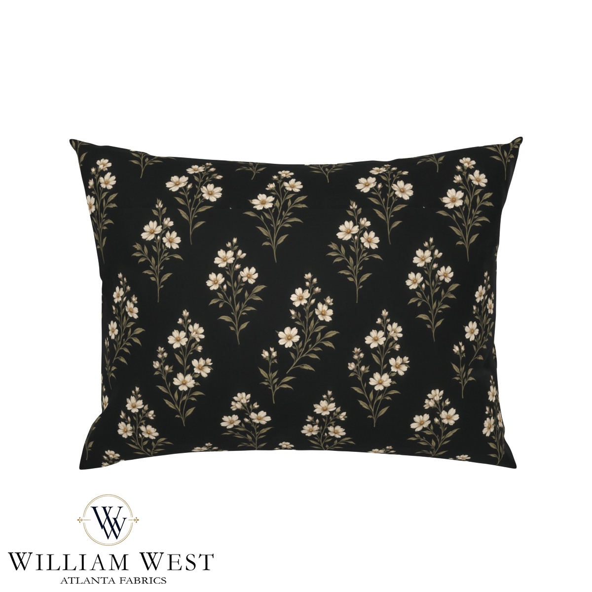 Atlanta Fabrics Browe Court Oynx Fabric | Atlanta Fabrics