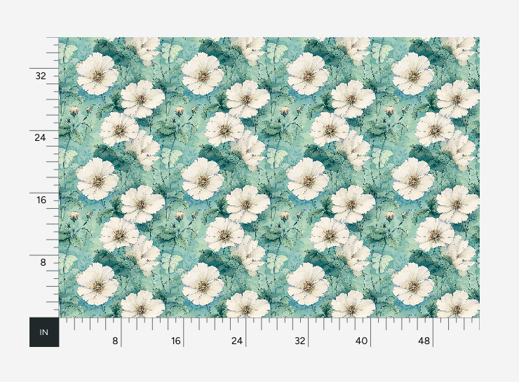 Atlanta Fabrics Bellfield Aqua Fabric | Atlanta Fabrics