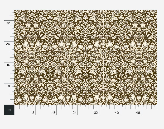 Atlanta Fabrics Musterfield Brown Fabric | Atlanta Fabrics