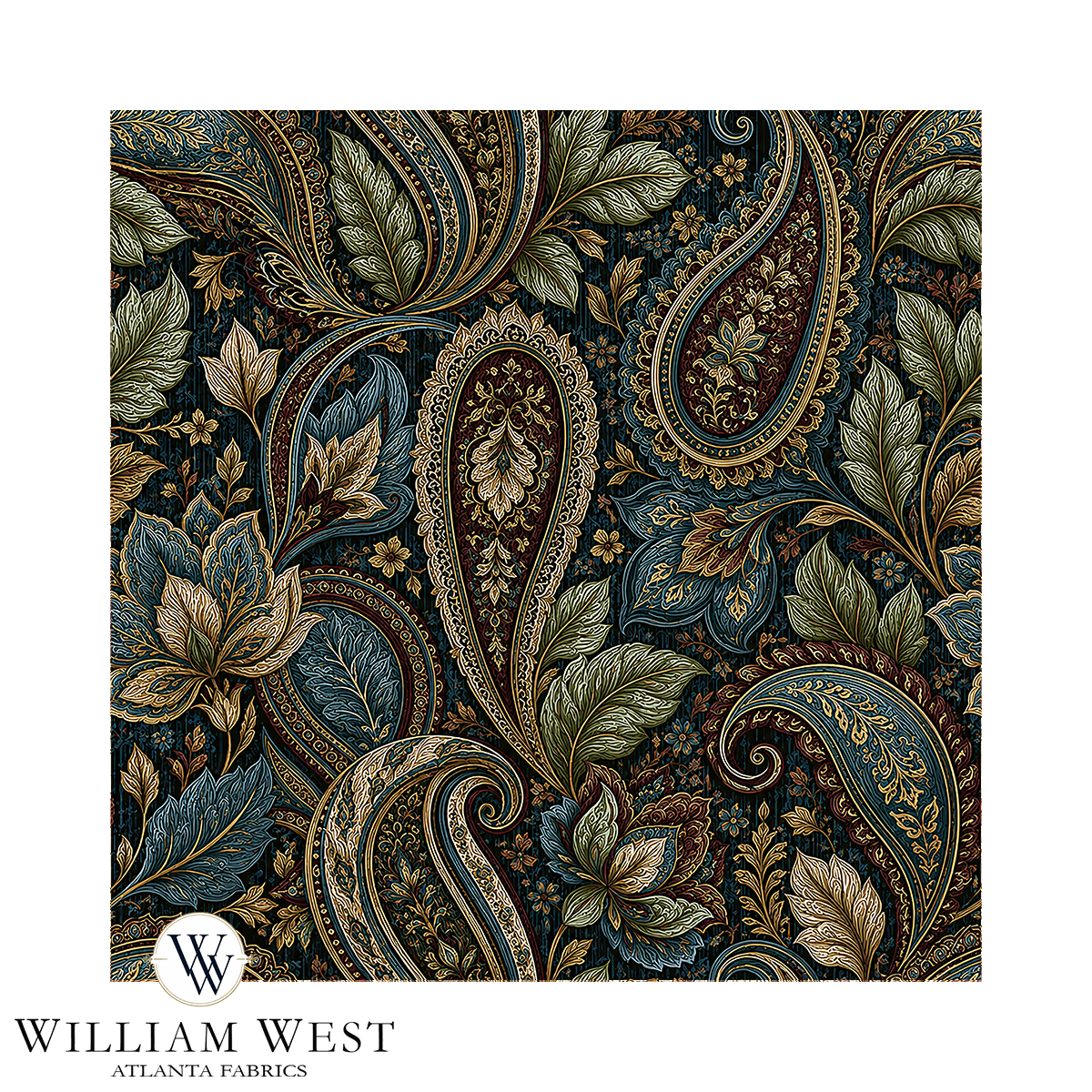 Atlanta Fabrics Chromia Blue Fabric | Atlanta Fabrics
