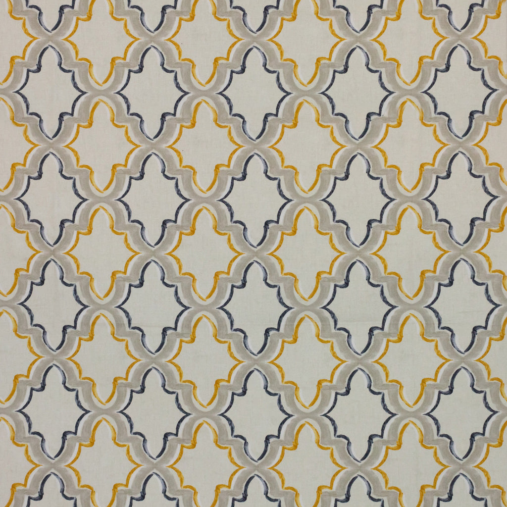 RM Coco Constantinople Trellis Gold Rush Fabric | Atlanta Fabrics