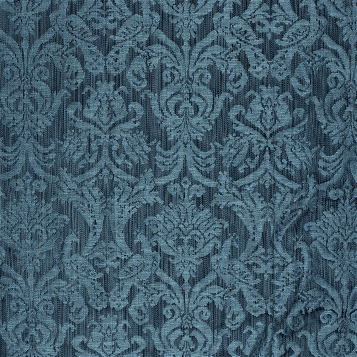 RM Coco DELACROIX DAMASK / NAVY Fabric | Atlanta Fabrics