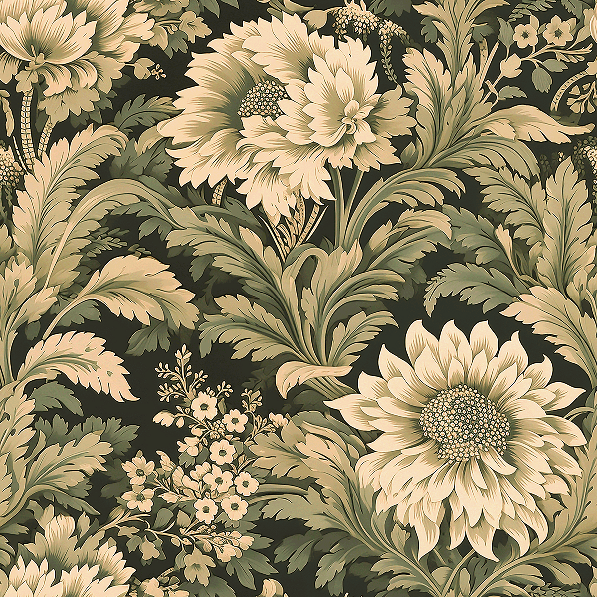 Atlanta Fabrics Disarming- Khaki Fabric | Atlanta Fabrics