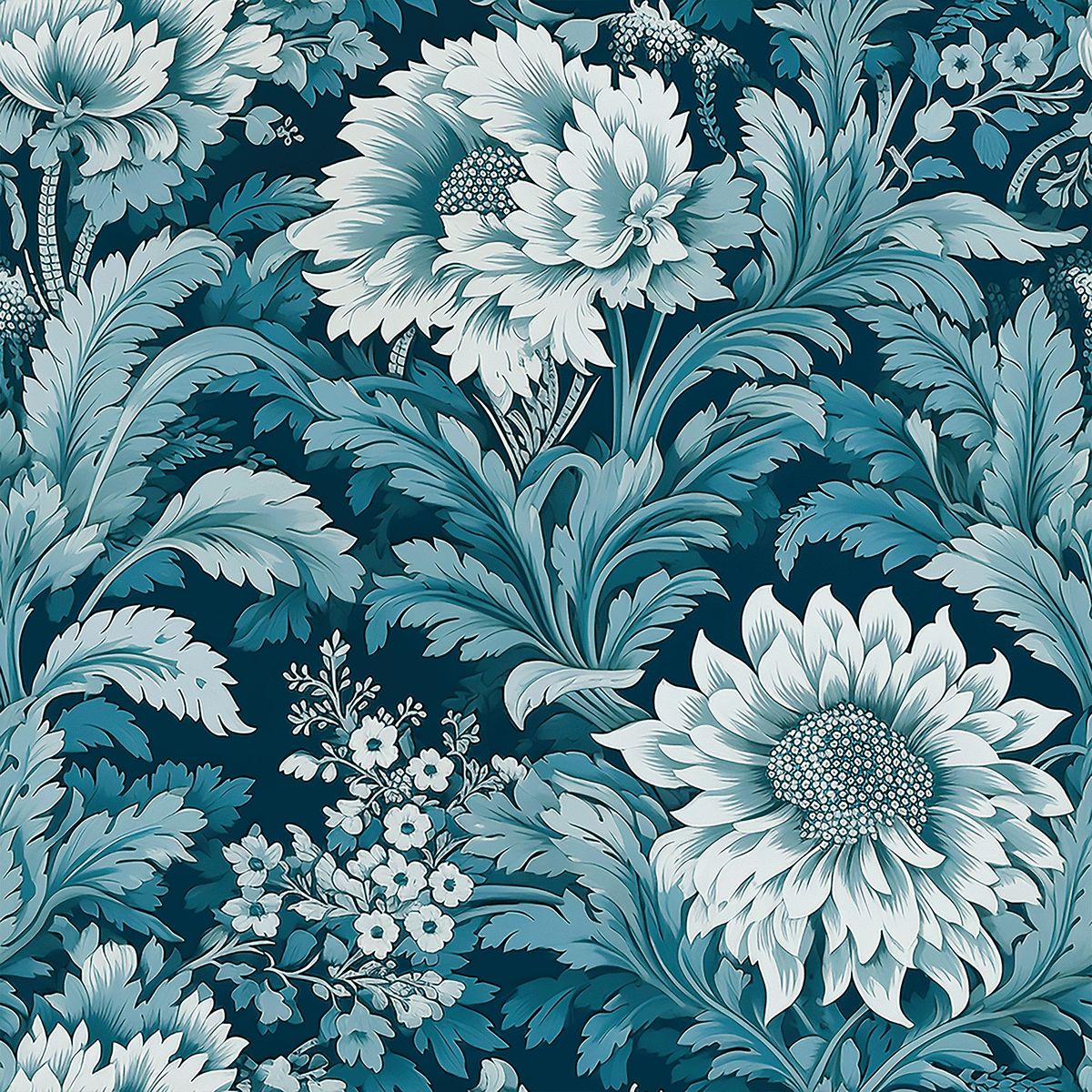 Atlanta Fabrics Disarming Blue Fabric | Atlanta Fabrics