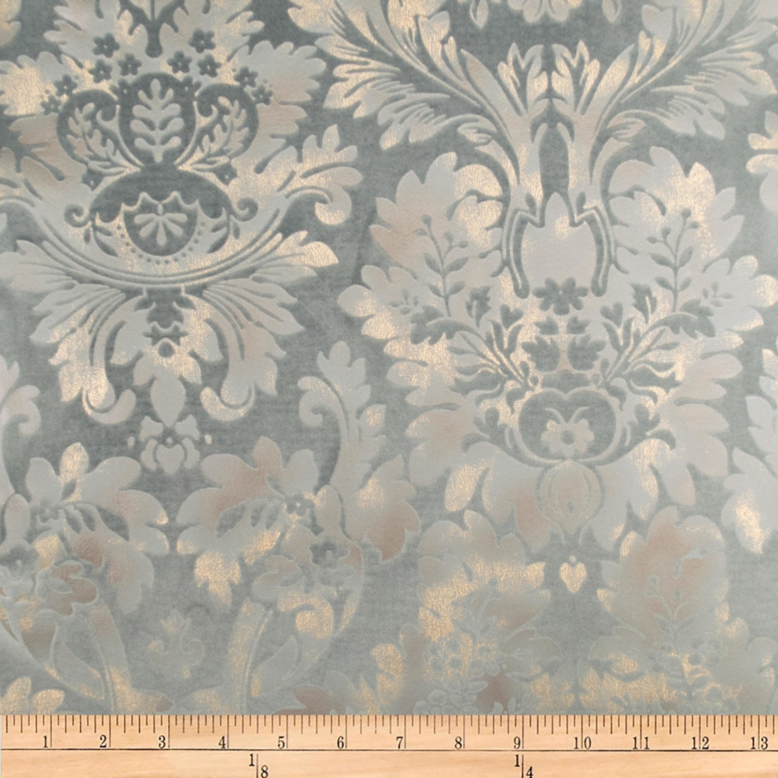 Embellished - Damask - Steel