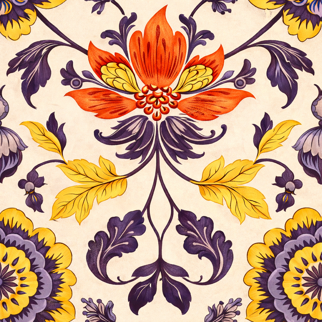Atlanta Fabrics Fairyland Aubergine Fabric | Atlanta Fabrics