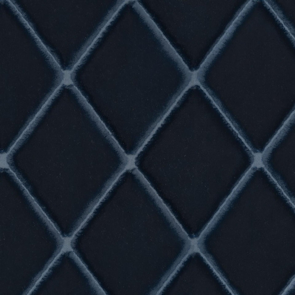 RM Coco Harlequin Performance Velvet / Lapis Fabric | Atlanta Fabrics