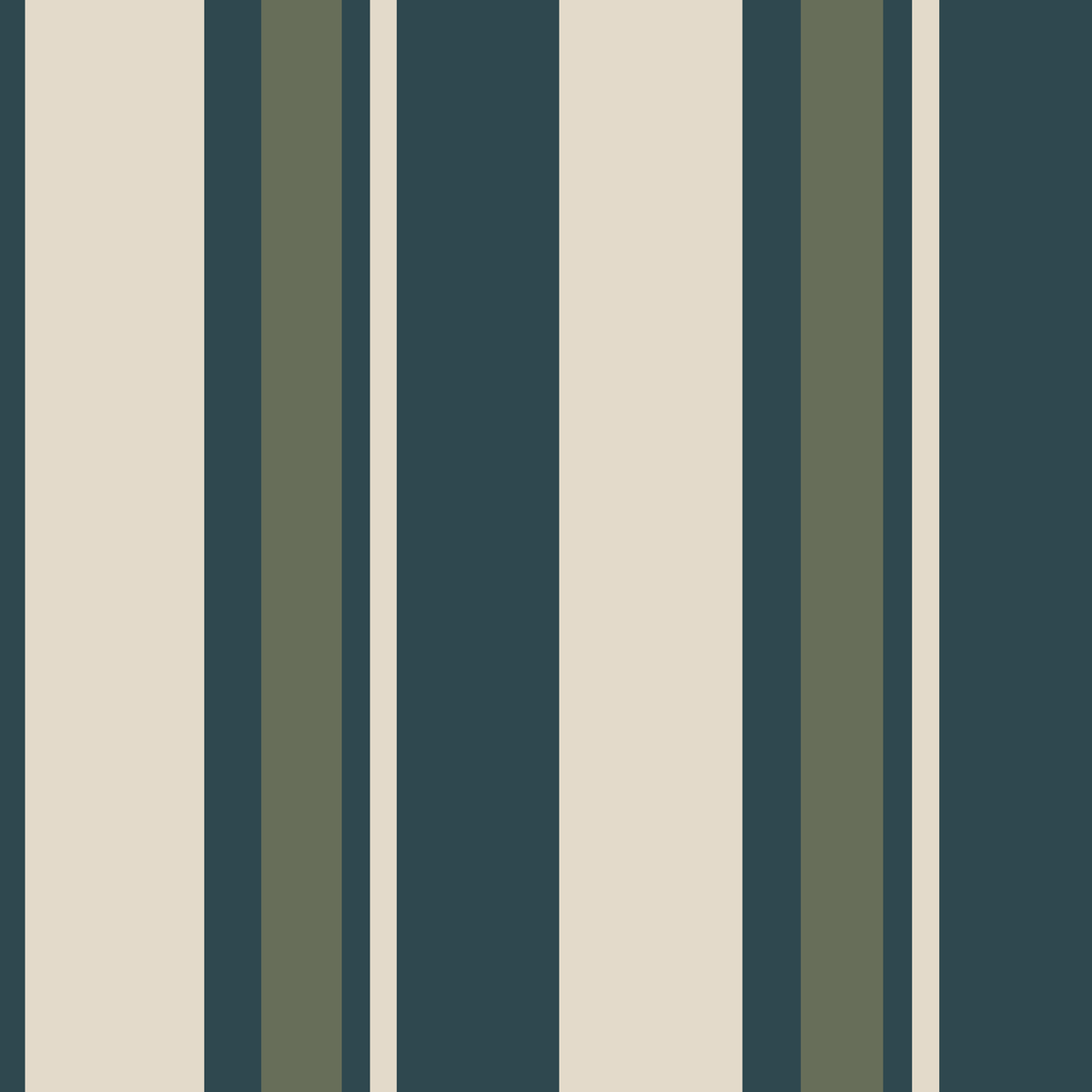 Honshu Stripe Teal