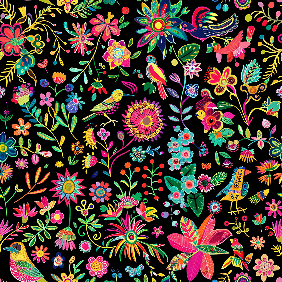 Atlanta Fabrics Kaleidoscope Multi Fabric | Atlanta Fabrics