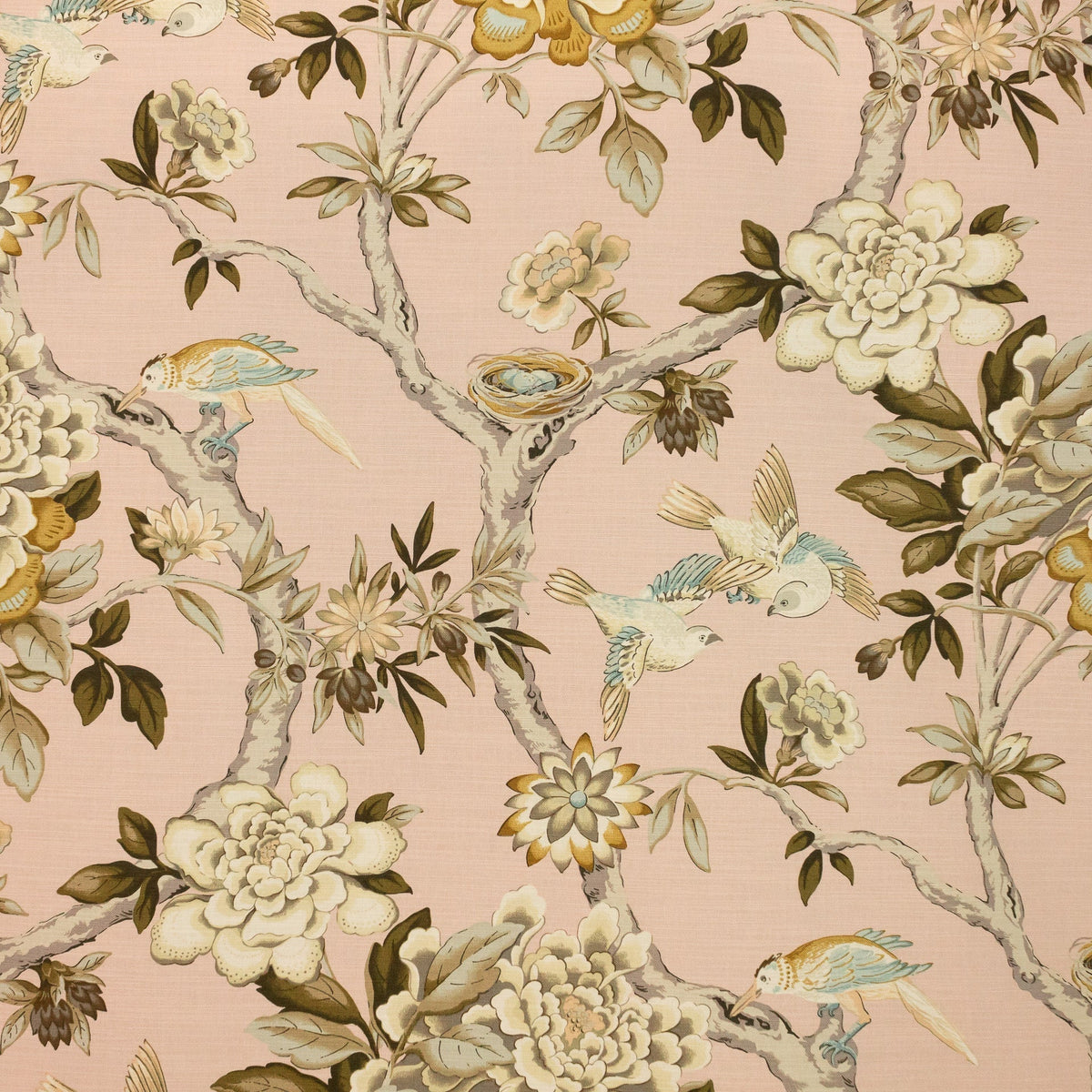 RM Coco Lambeth Park Blush Fabric | Atlanta Fabrics