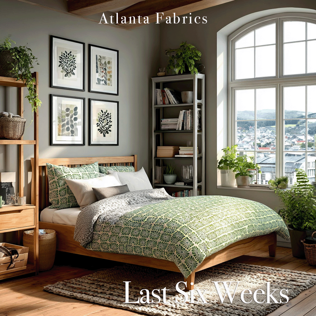 Atlanta Fabrics Last Six Weeks Daisy Fabric | Atlanta Fabrics