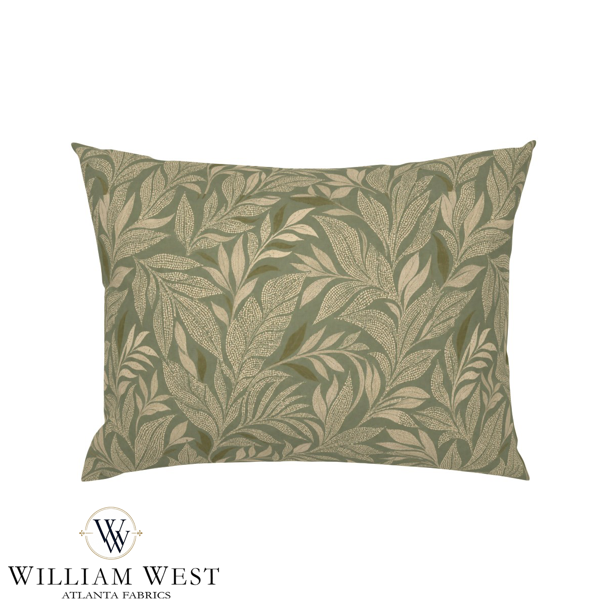 Atlanta Fabrics Lundgren Sage Fabric | Atlanta Fabrics