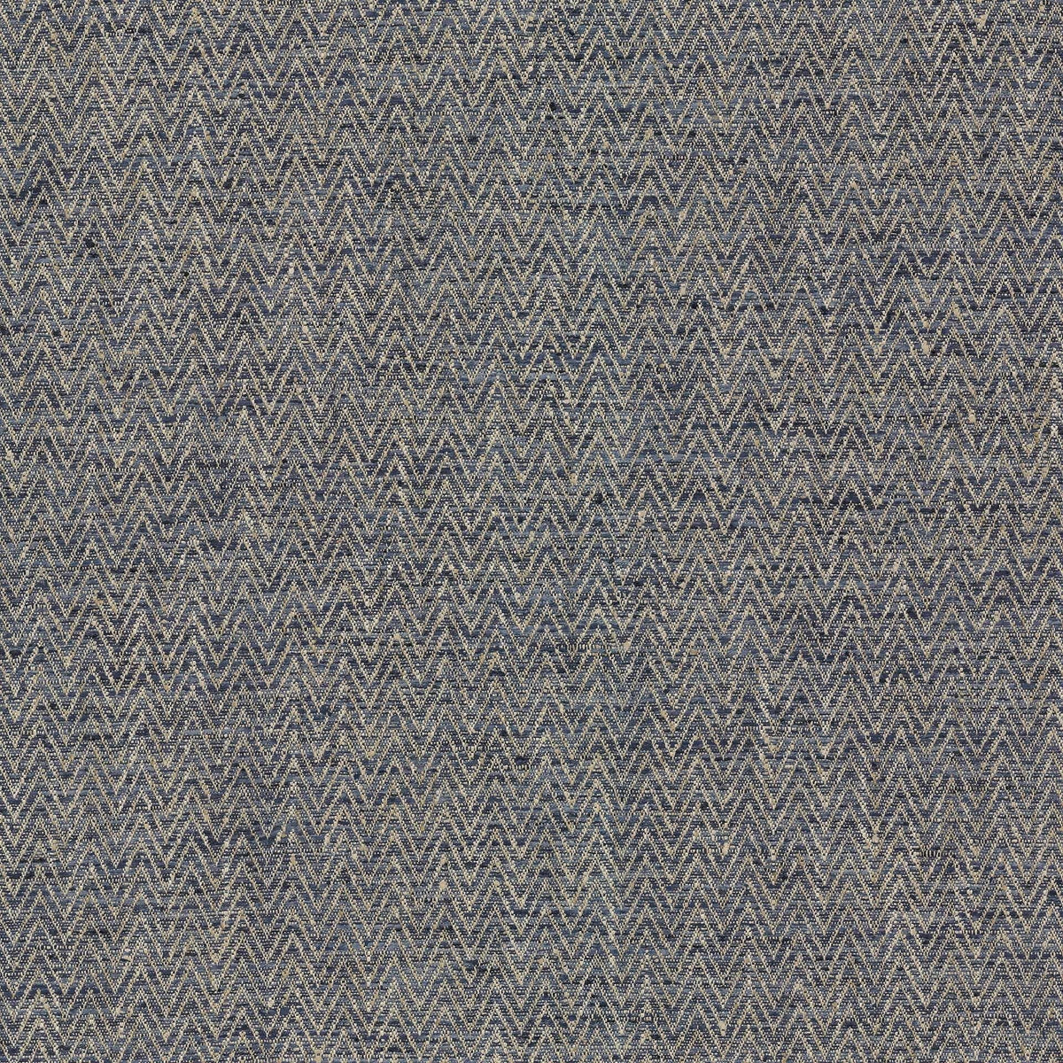 RM Coco Montague Chevron-Blue Stone Fabric | Atlanta Fabrics
