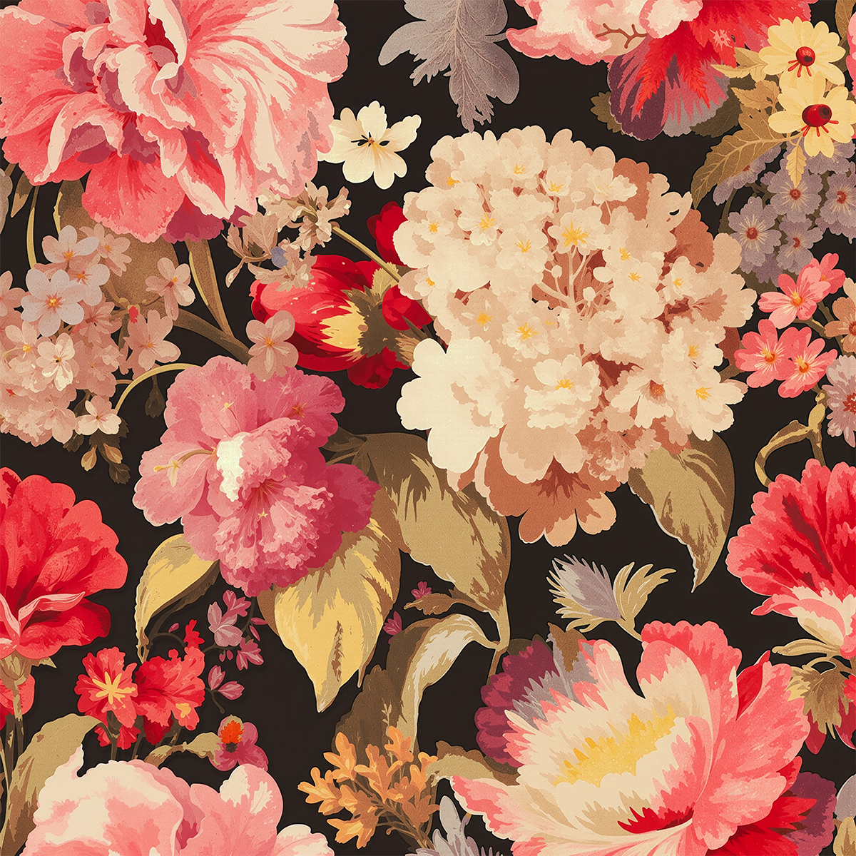 Monterey in May Poppy Wallpaper