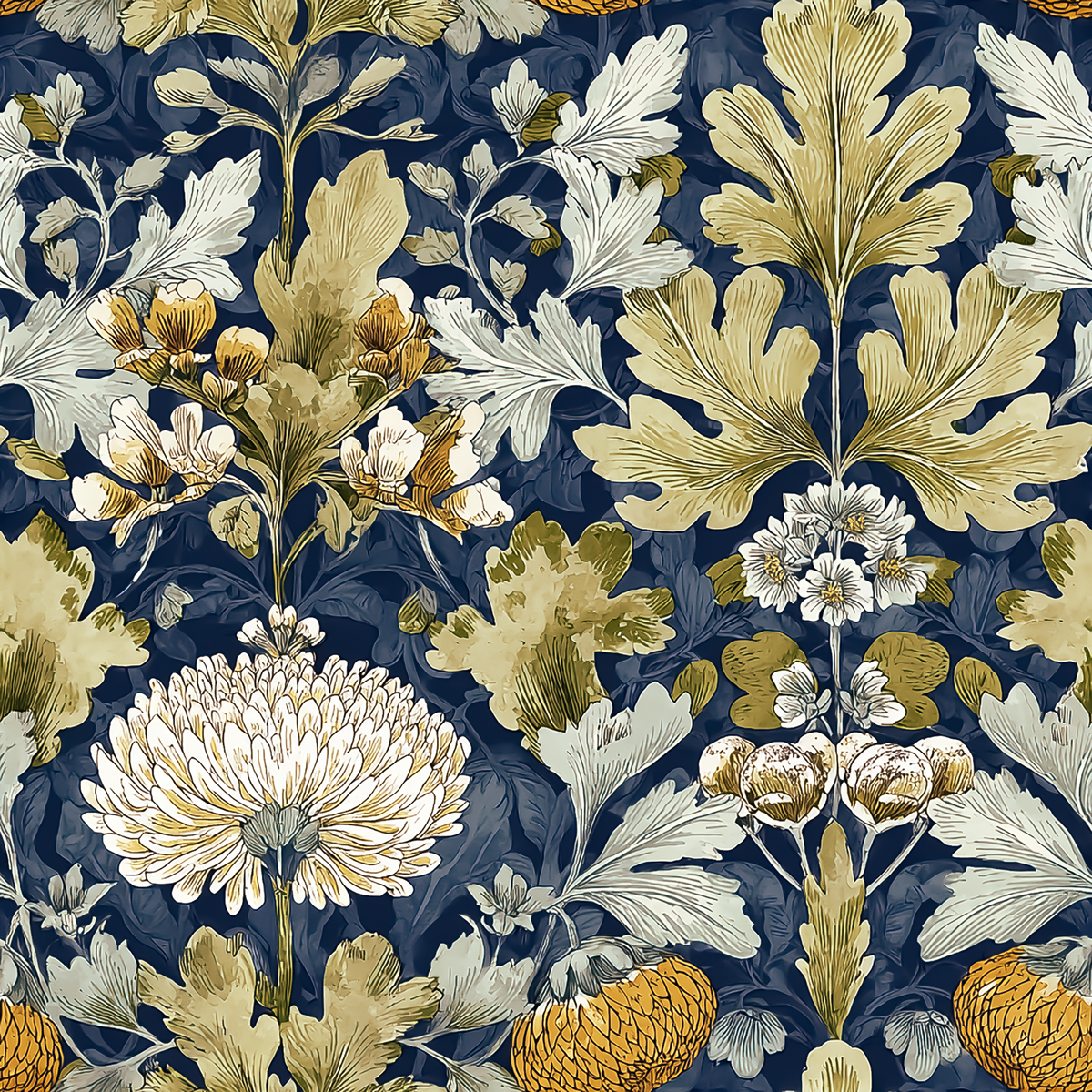 Atlanta Fabrics Montgomery Navy Fabric | Atlanta Fabrics