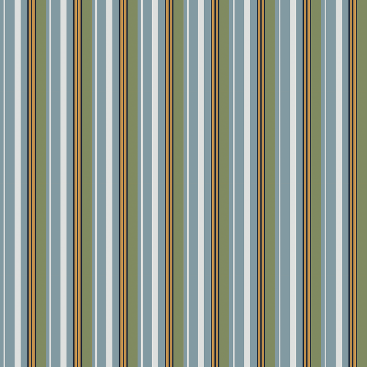 Murray Stripe Cyan