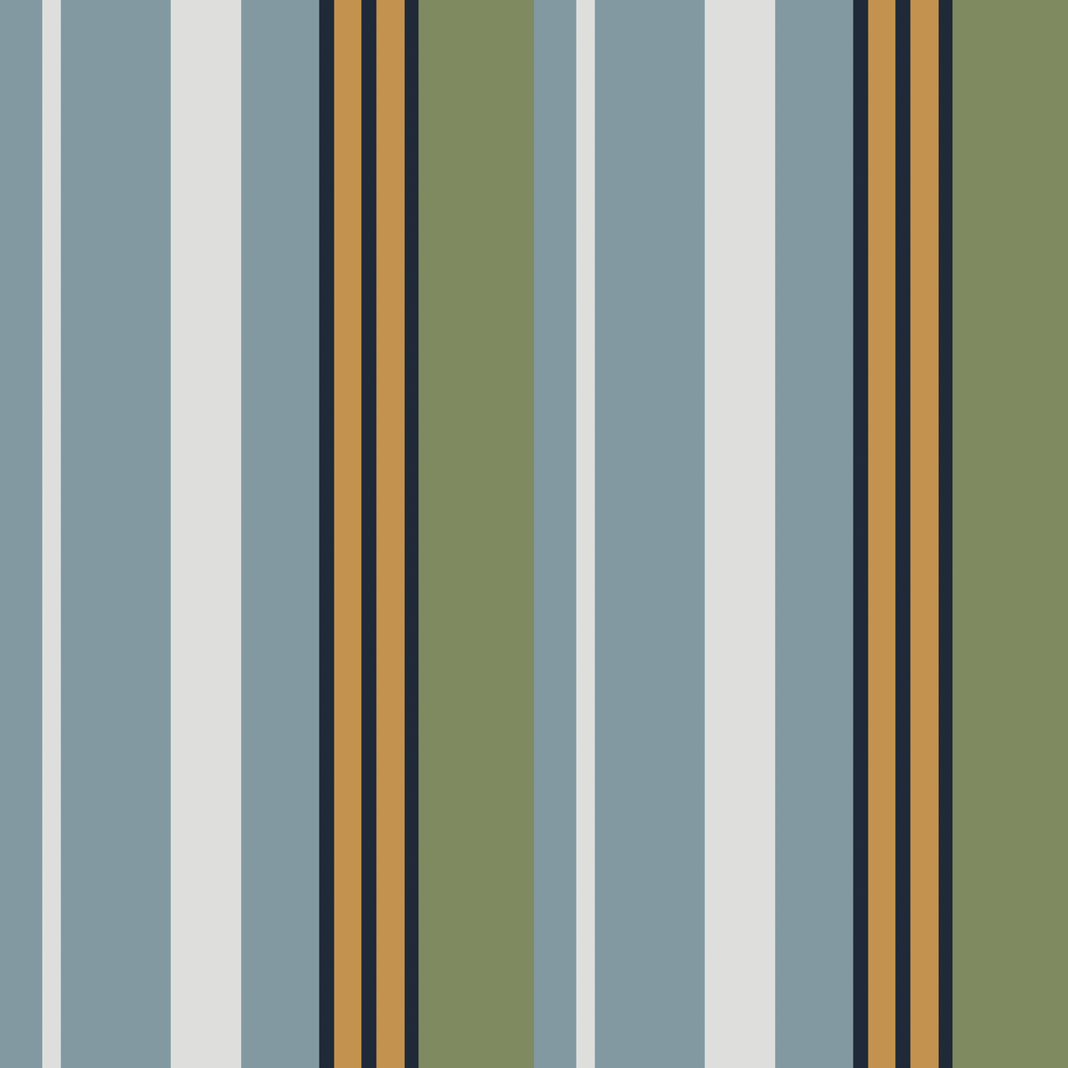 Murray Stripe Cyan