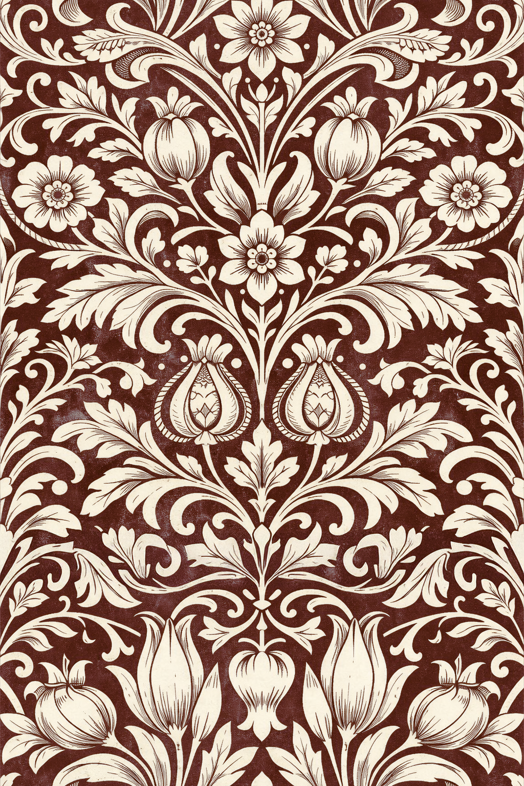 Atlanta Fabrics Musterfield Mahogany Fabric | Atlanta Fabrics