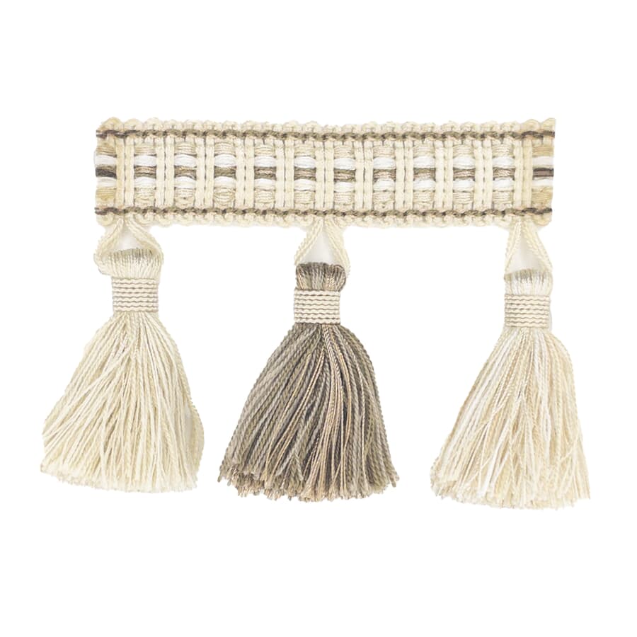 NINA TASSEL FRINGE 3 LINEN