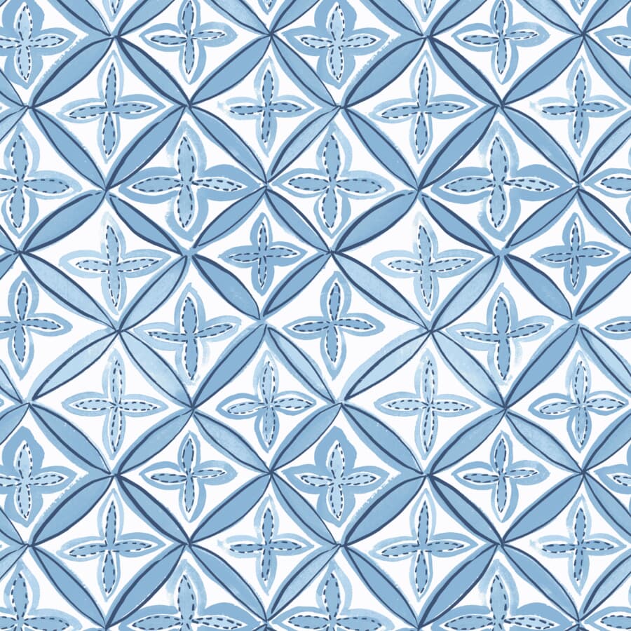 AOC PINWHEEL 1 AZURE Fabric | Atlanta Fabrics