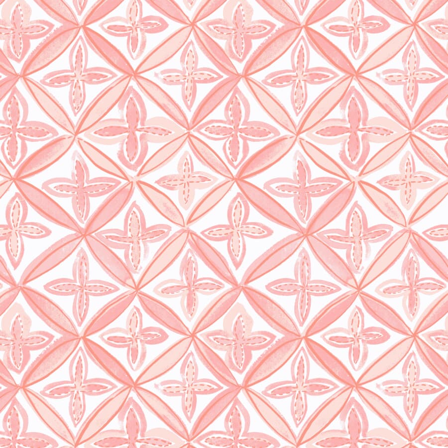 AOC PINWHEEL 2 CORAL Fabric | Atlanta Fabrics