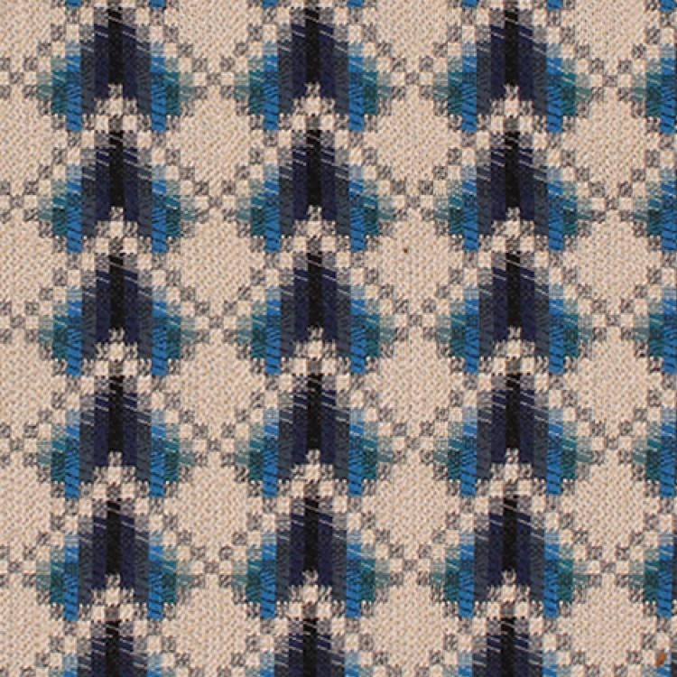 Rm Coco Bargello Lazuli Fabric | Atlanta Fabrics